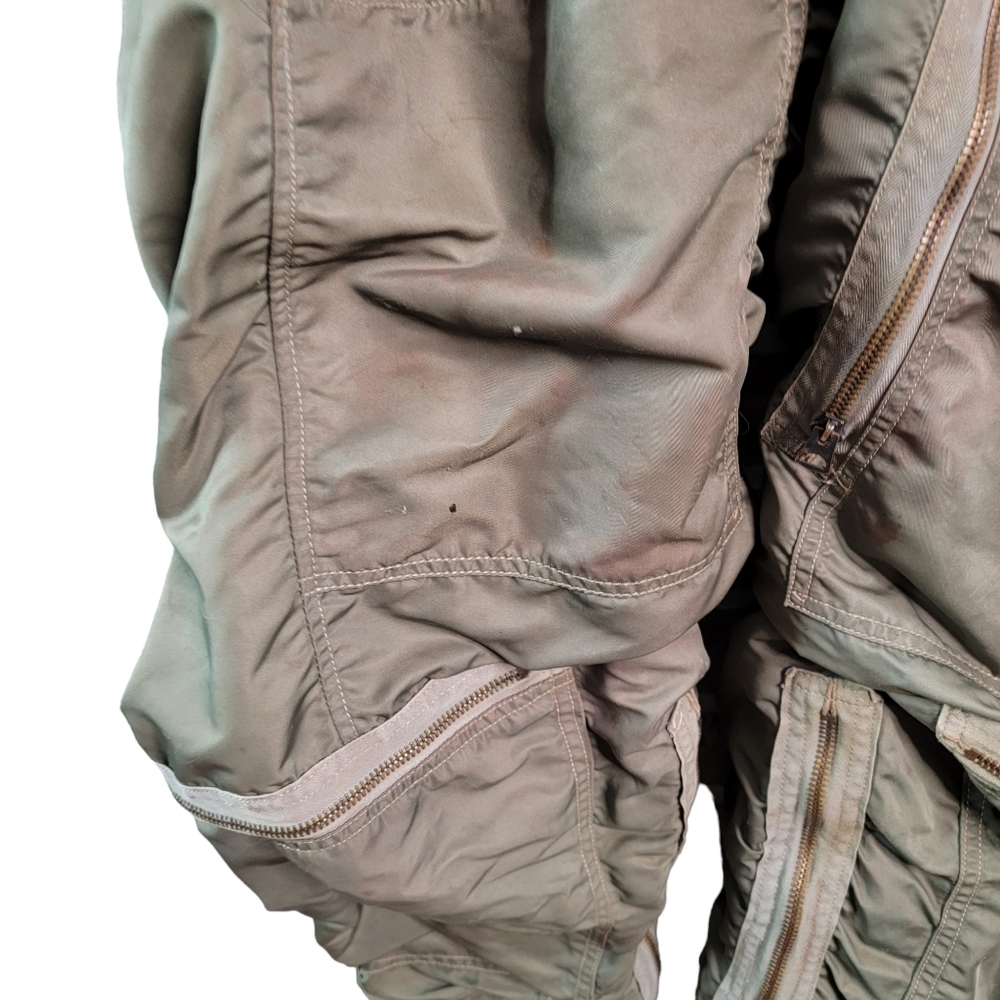 United States Airforce USAF Vintage Miltary Flying Flight Suit coverall Size M - Picture 7 of 16